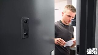 Real DUDES - Joel Mason Is Ready To Spread His Ass Chicks And Take The Landlord's Dick Deep Inside Him