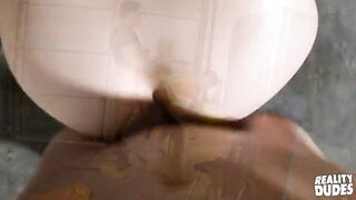 Axel Kane Bends Will Braun Over A Work Bench And Starts Pounding His Hot Ass - Real DUDES