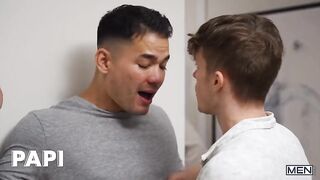 Horny Bottom Jake Preston Is Desperate For A Dick & Luckily His Friend Colton Reece Is There To Help - PAPI