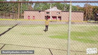 Chris Star shove his huge cock in Jackson Cooper tight ass