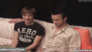 Gay Couple Having Their First Porn Scene - Real Dudes