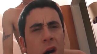 Passionate anal doggystyle with young European amateurs