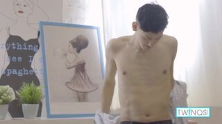 Skinny Cub Logan Gives Horny Boy Nico A Messy Fuck Session!