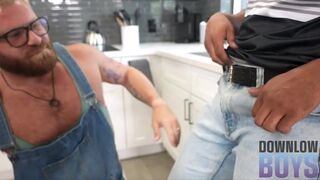 Hot - Plumber Riley Mitchel Come To Fix Jock's Pipes & Gets Fucked