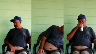 Cum play with my boobs