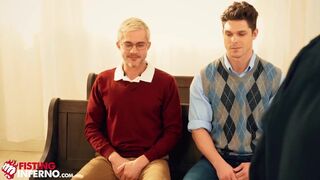 Devin Franco's Bubble Butt Fisted In Church By Sherman Mau