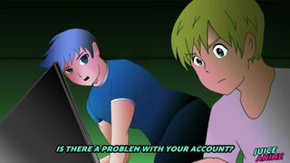 Meu amigo hetero ! Episodios 1,2 e 3 - hentai gay bara yaoi