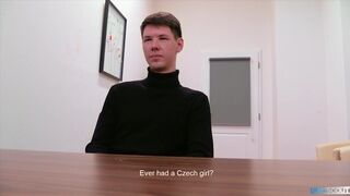 DIRTY SCOUT 228 - Amateur Skinny Twink Gets Barebacked In The Back Of The Office