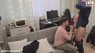 Straight Married Daddy Who I Previously Picked up During Lunch Time at the Park, Comes Over Again