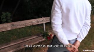 Czech Hunter 547 – Straight Czech Dude’s First Gay Experience Is In The Forest