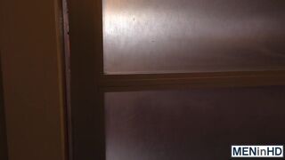 Hot gay guys Clark Campbell and Damien Stone ass bang wildly