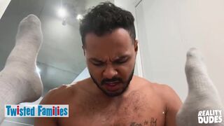 TWISTED FAMILIES - Edward Terrent Strips Off His Pants & Lets His Stepbro Milo Madera Fuck His Ass