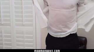 Submissive Missionary Lets Daddy Face Fuck Him