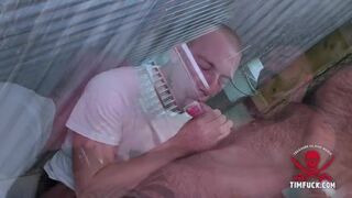 Daddy bear Teddy rims and fucks white ass