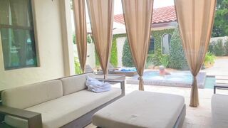 Grandpa caught on all surveillance cameras having a hands free cumshot