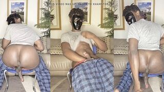 Step Dad Jerking His BBC And Playing With His Big Butt - WhoaDior