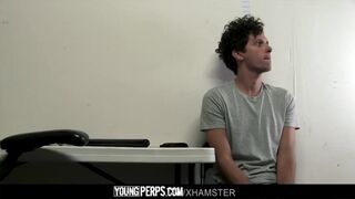 Security Guard Sticks A Billy Club In A Twink Tight Asshole