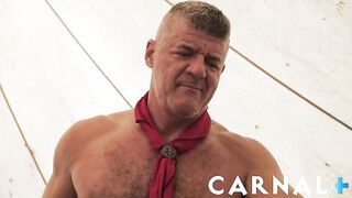 Scout Scoutmaster Dillon Stone drills pink twink hole deep