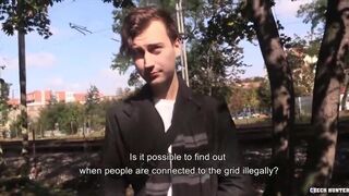 Straight Twink Takes A Big Cock In His Ass Mouth