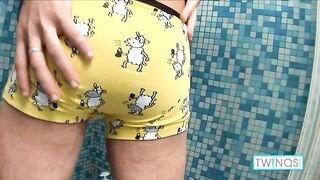 Blonde Cute Twink Ezra M Masturbates And Stuffs His Ass!