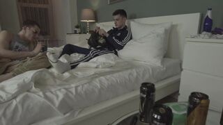 College teacher teaches twinks sex secrets at party - 535