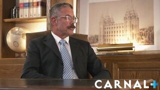 Hot Cute twink Jack Waters is fucked raw by sexy suited DILF