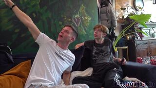 Gettin 2 know Super Fit 19yr, pop star looks, proper chav takes CUM up the arse- Unedited vid