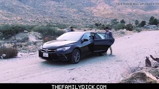 Step Dad Sex In Family Car With Twink Step Son During Lesson