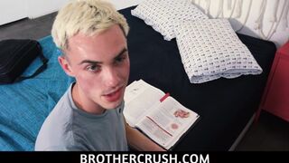 Brother Crush-Cute teen’s anatomy lesson ends in bareback sex