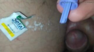 Compilation by Inserting Syringe and Flammable Gas Into the Dick