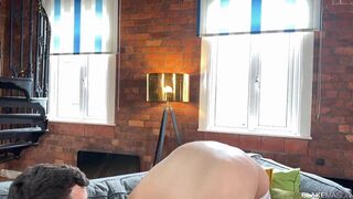 Austin Greenwood and cute Felix Hanan bareback after rimjob