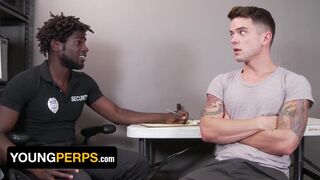 Muscular Officer Devin Trez Fucks Tattooed Baddie Dakota Payne's Tight White Asshole