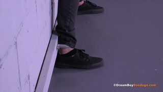 Bound Twink Nipples Cropped Nipple Play BDSM Gay Bondage