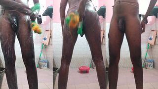 Taking Shower in Fron of You Today