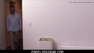 Twink Step Son Fucked By Step Dad After Caught Watching Porn