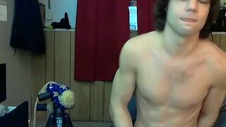 Zack Randall and Tyler Haycock kissing and blowing big cock