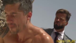 Men Businessman Hector De Silva Fucks Hunk Jay Roberts
