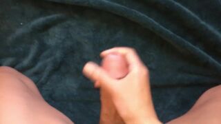 Thick Mushroom Dickhead Explodes with Cum