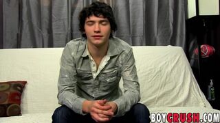 Handsome Josh Bensan fiddles ass and wanking off