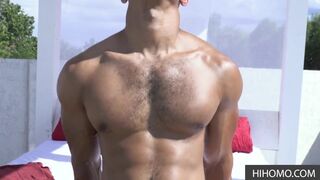 Zario Travezz & Brock Banks are having outdoor sex