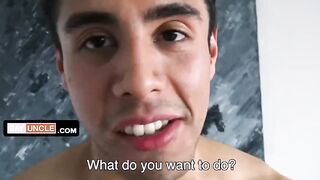 Hot Latino Teen Doesn't Mind Gay Sex For Money