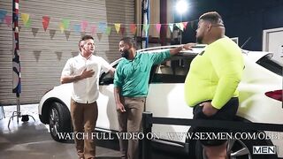 Gobble That Cock Part 2/ MEN / Trevor Brooks, Shadow, Santana XXL