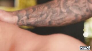 MEN - Papi Kocic Pounds Cole Against The Wall Before Putting Him On His Knees