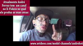 Moments of porn actor Andre Ferraz on PapoMix