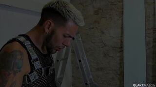Hung Latino Axell Rec barebacks tattooed bottom Igor Lucios