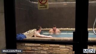 Mencom - Muscular Dude Mason Max Gets Analized Raw By Jackson Cooper