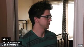 Hot - Brad Banks and Will Braun - Cute nerd gets ass fucked