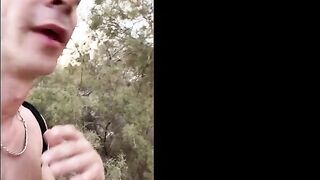 YOUNG LAD'S FIRST TIME IN GRAN CANARIA SAND DUNES CRUISING