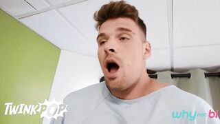 Twink - Malik Delgaty Gets His Boner Taken Care Off By Horny Nurses Trevor Brooks And Mimi Malibu