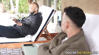 BlacksOnBoys - Big Dick Hunk Lays Down The House Rules WIth His Cock